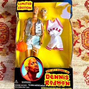 90s vintage Dennis Rodman “Bad as I Wanna Be” Limited edition doll!